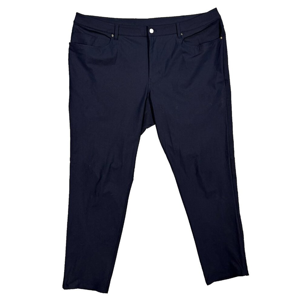 Lululemon ABC Pants Stretch Navy Blue 44x32